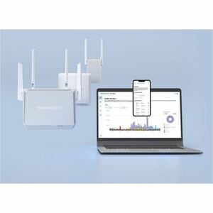 "Hero 5G Modem Router 5G Wi-Fi 6 Mesh AX3000 con 2 slot SIM, 1 porta 2,5G e smart switch 4 porte a 1Gb, porte USB 3.0 e 2.
