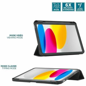 Sacoche de transport MOBILIS Edge 2 - Folio Style pour 27,7 cm (10,9") à 27,9 cm (11") Apple iPad (11e génération), iPad (