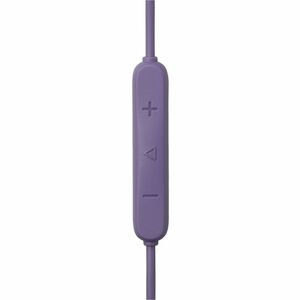 JBL Endurance Run 3 Wired Earbud, Behind-the-ear Stereo Earset - Purple - Binaural - In-ear - 20 Hz to 20 kHz - Mini-phone