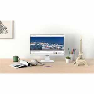 BenQ GW2486TC 24.0" Class Full HD LED Monitor - 16:9 - White - 60.5 cm (23.8") Viewable - In-plane Switching (IPS) Technol