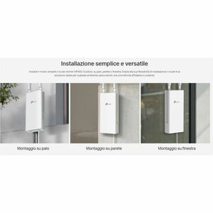 Modem/Router wireless TP-Link Archer MR402-Outdoor - Wi-Fi 5 - IEEE 802.11a/b/g/n/ac - 1 SIM - Ethernet, Cellulare - 4G - 