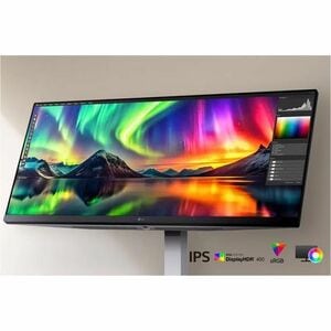 LG Ultrawide 34U530A-W 34" Class WFHD LCD Monitor - 21:9 - 34" Viewable - In-plane Switching (IPS) Technology - 2560 x 108