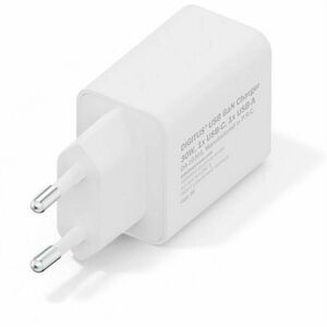 Digitus 30 W AC Adapter - Universal Adapter - 1 USB Type-C - For Smartphone, Headphone, Tablet, Gaming Console, Earphone, 