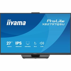 iiyama ProLite XB2797QSU-B1 27 Zoll Klasse WQHD LED-Monitor - 16:9 Format - Mattschwarz - 68,6 cm (27 Zoll) Viewable - IPS