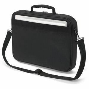Dicota TWO Carrying Case for 35.6 cm (14") to 40.6 cm (16") Notebook - Black - Water Resistant - 300D rPET Polyester Body 
