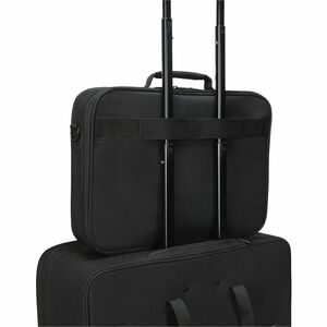 Dicota TWO Carrying Case for 35.6 cm (14") to 40.6 cm (16") Notebook - Black - Water Resistant, Weather Resistant - 300D r