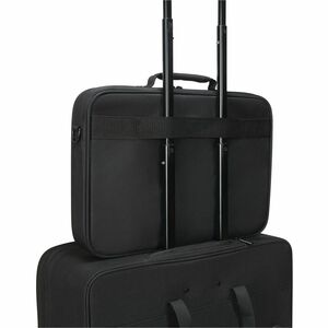 Dicota TWO Tasche für 38,1 cm (15 Zoll) bis 43,9 cm (17,3 Zoll) Notebook - Schwarz - 300D rPET Polyester Körper - wasserab