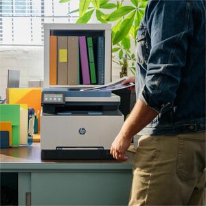 HP LaserJet Pro 3303FDN Wired Laser Multifunction Printer - Colour - Copier/Fax/Printer/Scanner - 25 ppm Mono/25 ppm Color