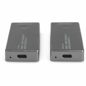 Digitus Video-Extender-Transmitter/Receiver - Kabel/Kabellos - 30 m Reichweite - 2 x USB - 1 x HDMI Ein - 1 x HDMI Aus - 2