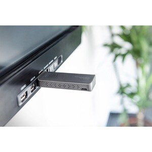 Digitus HDMI-Verlängerung - Schwarz - 1 x USB - 1 x HDMI - 50 m Erweiterter Flächenbereich - ABS