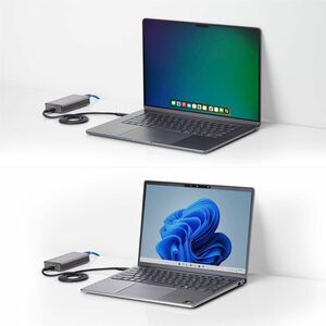 StarTech USB4 to Ethernet Adapter, 10GbE, Multi-Gigabit, Thunderbolt Compatible, 10GBASE-T/5G/2.5G NIC, USB4 Cable, Window