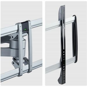 StarTech Heavy-Duty Articulating TV Wall Mount for up to 100-inch and 187.4lb/85kg Flat Screens, VESA, Low-Profile Bracket