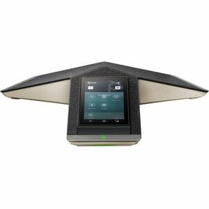 Poly Trio C60 IP Conference Station - Corded/Cordless - Bluetooth, Wi-Fi - 5 Multiple Conferencing - Tabletop - Black - 3 