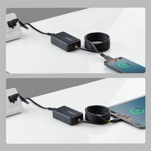 StarTech 65W USB-C Laptop Charger, 5ft (1.5m) Tethered USB-C Cable, Power Adapter Brick for Dell, XPS, HP ProBook, MacBook