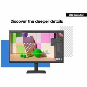 Samsung ViewFinity S8 S27D802UEE 27" Class 4K UHD LED Monitor - 16:9 - Black - 27" Viewable - In-plane Switching (IPS) Tec