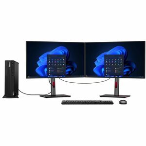 ThinkCentre M70s Gen 5 SFF Intel Core i7-14700 16GB RAM 2x8GB 512GB NVMe SSD Intel UHD Graphics 770 Wi-Fi 6 Bluetooth Wind