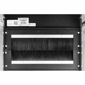 Digitus Unique 42U Bodenstehend Geschlossener Schrank Rackschrank für Server, PDU1135 mm Regaltiefe - Schwarz - Stahl, Ble