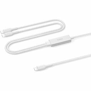 Belkin BoostCharge Pro 1,50 m USB-C Datentransferkabel - Cable for Smartphone, Notebook, Tablet, iPhone, iPad, MacBook Pro