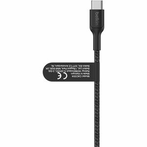 Belkin BoostCharge Pro 1.50 m USB-C Data Transfer Cable - Cable for Smartphone, Notebook, Tablet, iPhone, MacBook Pro - Fi