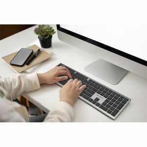 Clavier Kensington KB535 - Pleine taille - Sans fil Connectivité - USB Type A Interface - Français - AZERTY Disposition - 