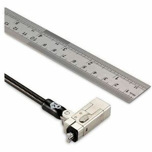 Esselte Slim NanoSaver 2.0 Cable Lock For Notebook - 1.80 m Cable - Master Keyed Lock - Carbon Steel - For Notebook