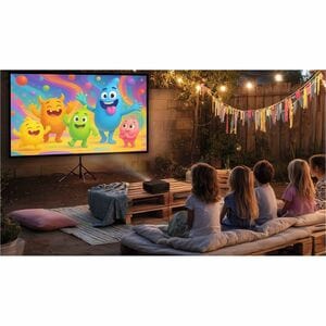 Optoma Photon Beam PK52 DLP Projector - 16:9 - Black - High Dynamic Range (HDR) - Front - 2160p - 30000 Hour Normal Mode -
