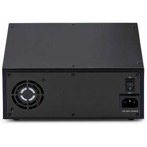 StarTech.com 7 Slot Media Converter Chassis - Black - TAA Compliant - Rack-mountable