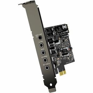 Sound Blaster Audigy Fx Pro SB1970A Sound Board - 7.1 Sound Channels - Plug-in Card - PCI Express - 120 dB - 4 Byte 384 kH
