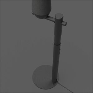 SMS Video Conferencing System Stand - Floor - Black - For Video Conferencing System - Adjustable, Easy to Install