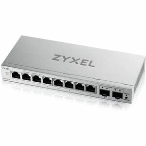 ZYXEL GS1200 GS1200-10v3 8 Ports Manageable Ethernet Switch - Gigabit Ethernet - 10/100/1000Base-T, 1000Base-X - 2 Layer S