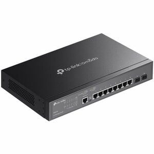Omada JetStream TL-SG3210 8 Ports Manageable Ethernet Switch - Gigabit Ethernet - 10/100/1000Base-T, 1000Base-X - 2 Layer 