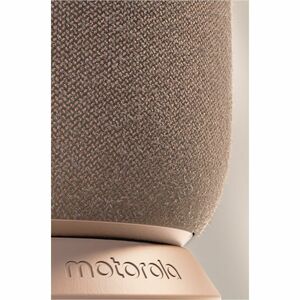 Motorola Mobility Portable Bluetooth Speaker System - 30 W RMS - Warm Taupe - Wireless LAN - Battery Rechargeable