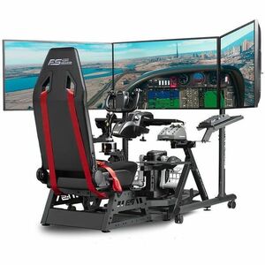 Next Level Racing Höhenverstellbar Monitorständer - Bildschirmgröße: Bis zu 109,2 cm (43 Zoll) - 50 kg TragfähigkeitDispla