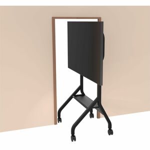 SmartMount® SR898-EUK Flachbildschirm-Wagen - 136,08 kg Belastbarkeit - 4 Rollen - 101,60 mm Rollengröße - Stahl, Acrylnit