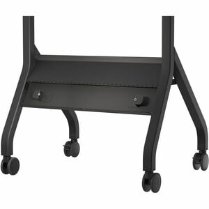 SmartMount® SR860-EUK Flachbildschirm-Wagen - 68,04 kg Belastbarkeit - 4 Rollen - 101,60 mm Rollengröße - Stahl, Acrylnitr