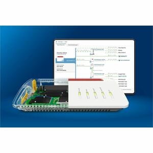 FRITZ! FRITZ!Box 4630 Wi-Fi 7 IEEE 802.11 a/g/n/ac/ax/be Ethernet Drahtlos Router - Dualband - 2,40 GHz ISM-Band - 5 GHz U