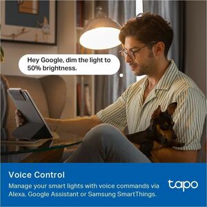 Tapo L430P LED-Glühlampe - 4,80 W - 40 W Glühbirnenähnliche Wattleistung - 240 V AC, 220 V AC - 470 lm - P45 Gr�ße - Mehrf