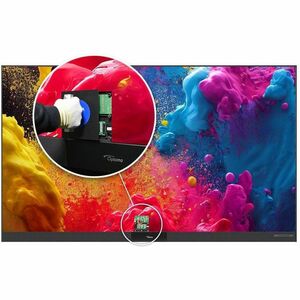 Optoma ProScene FHDC163 4.14 m LCD Digital Signage Display - High Dynamic Range (HDR) - ARM Cortex A76 - ARM Cortex A55 - 