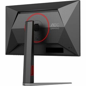 AOC 24G4HA 24" Class Full HD Gaming LED Monitor - 16:9 - Black, Red - 60.5 cm (23.8") Viewable - Fast IPS - WLED Backlight