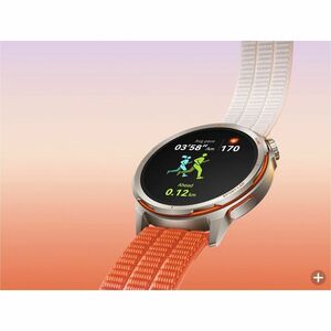 Huawei WATCH GT Runner 2 Smart Watch - 43.50 mm Case Height - 43.50 mm Case Width - Dawn Orange Band Color - Titanium Allo