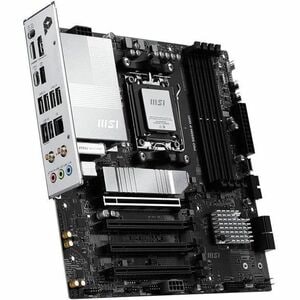 MSI B850M-P WIFI Gaming Desktop Motherboard - AMD B850 Chipset - Socket AM5 - Micro ATX - Ryzen 9, Ryzen 7 Processor Suppo