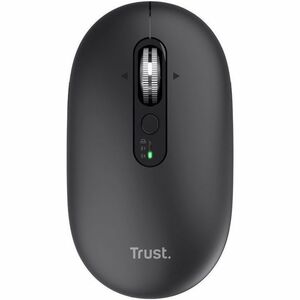 Souris Trust Seron Taille moyenne - Bluetooth/Radio Fréquence - USB 2.0 Type A, USB 2.0 Type C - Optique - 7 Bouton(s) - N