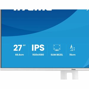 27IN WHITE IPS-PANEL 4-SIDE SLIM BEZEL1920X1080 120HZ EYECOM