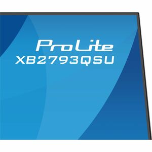 iiyama ProLite XB2793QSU-B1 27 Zoll Klasse WQHD LED-Monitor - 16:9 Format - Mattschwarz - 68,6 cm (27 Zoll) Viewable - IPS