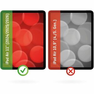 Displex 9H Smart Glass, PET (Film) Displayschutz für Apple iPad Air 11 (2024), iPad Air 11 (2025) - Transparent - für 27,9