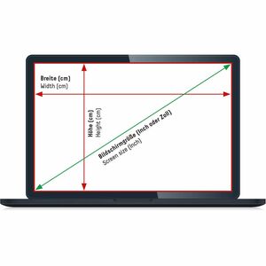 Displex Privacy Safe 3H Polyethylenterephthalat (PET) Blendfrei Blickschutzfilter für Microsoft - für 36,6 cm (14,4 Zoll) 