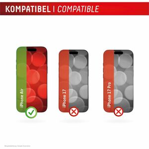 Displex Premium 10H Gehärtetes Glas Displayschutz für Apple iPhone Air, iPhone 17 Air - Transparent - für OLED iPhone Air,