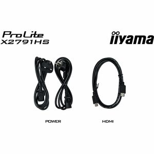 iiyama ProLite X2791HS-B1 27 Zoll Klasse Full HD LED-Monitor - 16:9 Format - Mattschwarz - 68,6 cm (27 Zoll) Viewable - IP