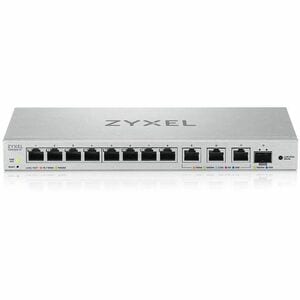 ZYXEL XGS1250-12 11 Ports Manageable Ethernet Switch - Gigabit Ethernet, 2.5 Gigabit Ethernet, 5 Gigabit Ethernet, 10 Giga