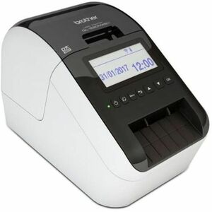 Brother QL-820NWBc Direct Thermal Printer - Label Print - USB - Bluetooth 5.2 - Wireless LAN - With Cutter - LCD Display S
